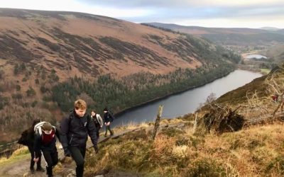 TY Students Hike The Spinc and Glenealo Valley in Glendalough