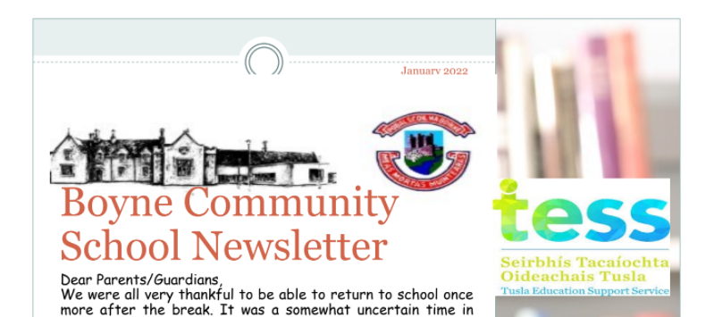 OUR JANUARY NEWSLETTER