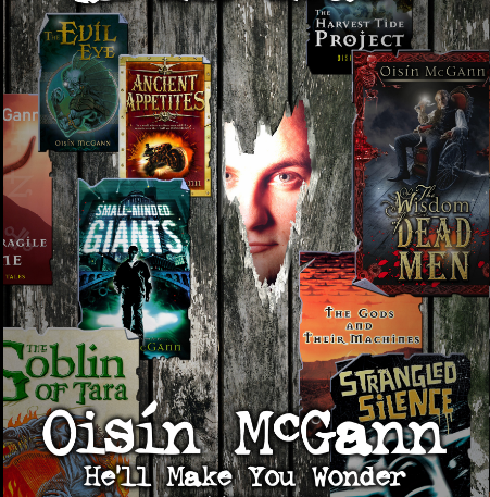 Oisin McGann- JCSP Author in Residence
