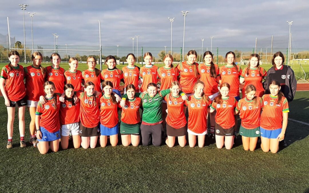 Junior Camogie Team win again to progress to Leinster Semi-Final