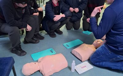 TY& LCA Students complete a CPR AED Course