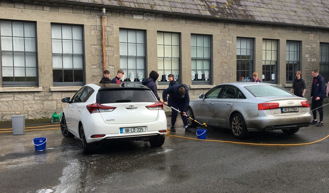 Fifth Year LCA Car Wash-In Aid Of St. Vincent De Paul Ireland