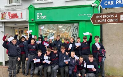 Christmas Card initiative for Junior Certificate Schools Programme First-Year Class