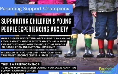 SUPPORTING CHILDREN & YOUNG PEOPLE EXPERIENCING ANXIETY