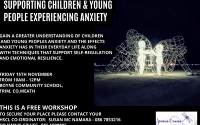 FREE Parent/Guardian Workshop, Friday 15th November 10AM-12PM